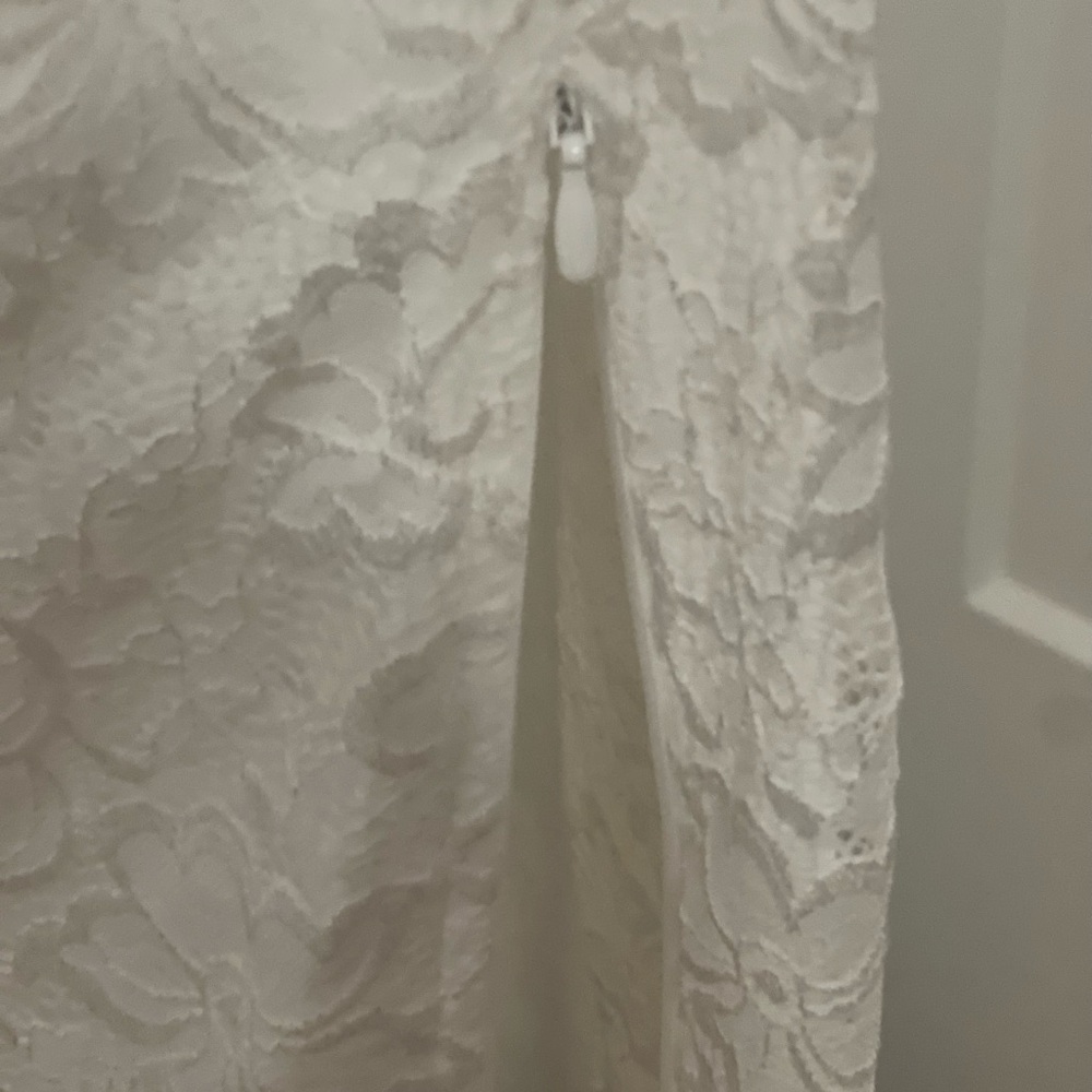 Gifted to Joss 🥰 Elegant One-Shoulder White Gown - Picture 11 of 16